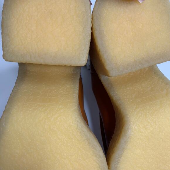 Chloé Jamie Sock Platform Chelsea Almond Boot Luminous Ochre New Size 41 - Picture 13 of 14